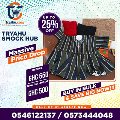 Premium Ghanaian Batakari | Stylish Smocks Online Tryahu